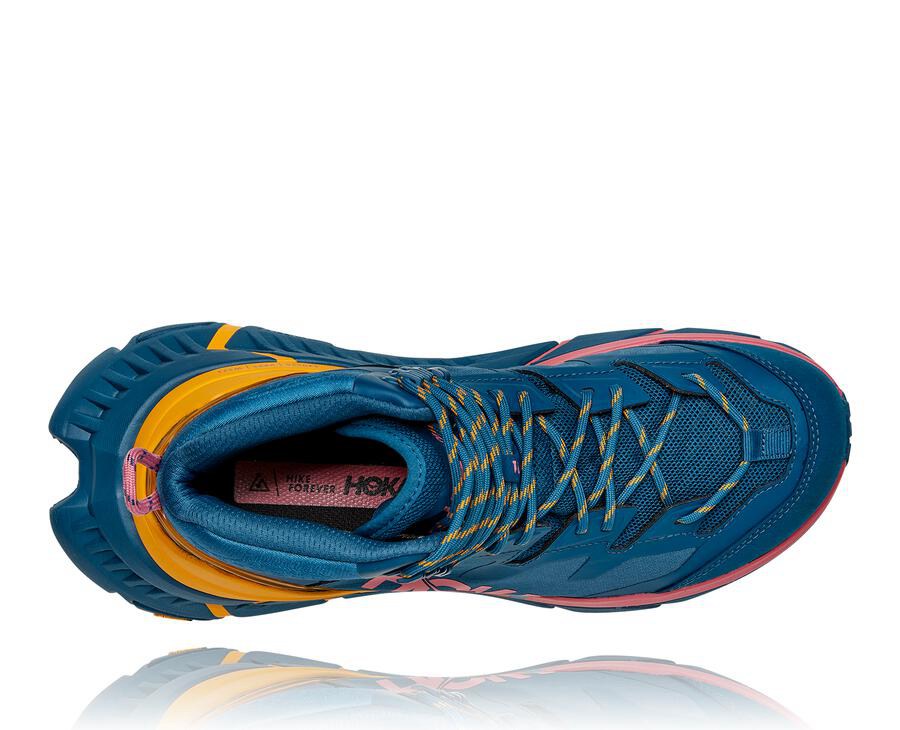 Hoka One One スニーカー メンズ 青 - Tennine ゴアテックスをハイキング - KB0167432